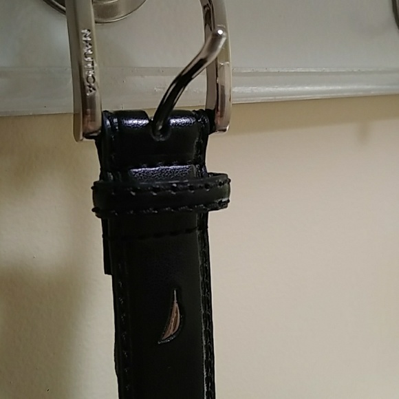Nautica Men's Black Belt - Picture 2 of 4